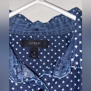Jcrew collar button up shirt
